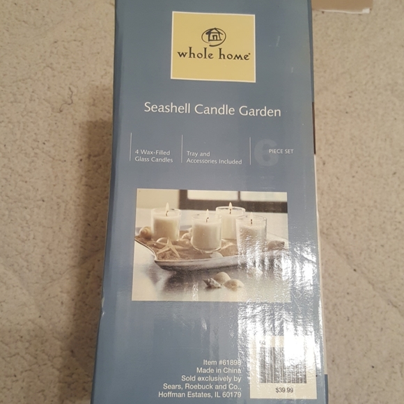 Candle set and tray - Picture 2 of 5